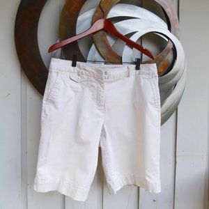 Beige Chino/Kahaki Bermuda Shorts, Size 14P